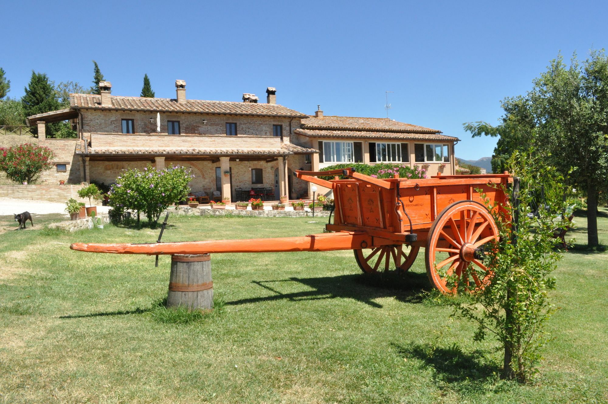 Farm Stay Il Carro Del Colle Коллеваленца Экстерьер фото